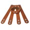 1" Adjustable Latigo Leather Bracelets – DIY Hot & Foil Stamping, Laser Engraving Blanks (6 Pack)